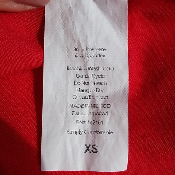 Lularoe XS Red Maxi - Picture 3 of 3